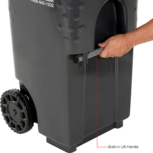 Garbage Can Recycling Mobile Otto Mobile Trash Container 35