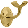 Lavi Industries, Deluxe Handrail Bracket, for 2" Tubing, Polished Brass