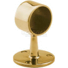 Lavi Industries, Flush End Post, for 1" Tubing, Polished Brass