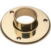 Lavi Industries, Flange, Floor, for 2" Tubing, Polished Stainless Steel