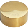 Lavi Industries, End Cap, Flush, used for Wood, for 2" Tubing, Polished Brass