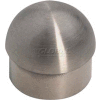 Lavi Industries, Half Ball End Cap, for 1.5" Tubing, Polished Stainless Steel