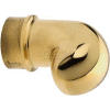 Lavi Industries, Scroll Finial, for 1.5" Tubing, Polished Brass