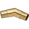 Lavi Industries, Flush Angle Fitting, 135 Degree, for 1.5" Tubing, Polished Stainless Steel