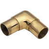 Lavi Industries, Flush Elbow Fitting, for 1.5" Tubing, Satin Stainless Steel