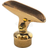 Lavi Industries, Adjustable Saddle, for 1.5" Tubing, Polished Brass