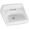 American Standard 0356015.020 Wall Hung Square Lavatory Sink with 8-in Center