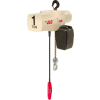 Coffing JLC Electric Chain Hoist With Chain Container, 1 Ton Cap., 15 Ft. Lift, 16 Fpm 115/230V