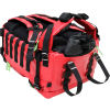Kemp USA Tarpaulin Red Fluid-Resistant Rescue And Tactical EMS Bag