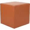 Interion® Cube Reception Ottoman - Tan