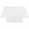 Lorell® Office Chair Mat for Carpet - 53"L x 45"W, 0.13" Thick with 12" x 25" Lip - Beveled