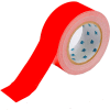 Brady® 104313 ToughStripe Floor Marking Tape, Polyester, 2"W X 100'L, Red