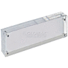 Global Approved 104430 Acrylic Vertical/Horizontal Block Frame, 3" x 11" ,1 Piece