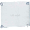 Global Approved 106612 Acrylic Sign Holder W/ Suction Cups, 11" x 14"