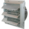 J&D ES Shutter Fan 30", 115V, 1/2HP, 1PH, Single Speed, Aluminum Shutters, 6' Cord
