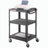 Global® Industrial Steel Audio Visual & Instrument Cart - Black