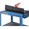 Slip Resistant Rubber Mat on AV Carts, Audio Visual Equipment, A-V Furniture Cart