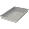 Molded Fiberglass Toteline Stacking Tote 870008 - 25-3/4"L x 17-3/4"W x 3"H, Gray - Pkg Qty 6
