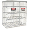 Global Industrial™ Horizontal 12 Cylinder Storage Cabinet, Manual Close