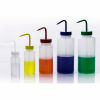 Bel-Art LDPE Wash Bottles 116280500, 500ml, Green Cap, Wide Mouth, 6/PK