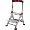 Little Giant&#174; Jumbo Step Aluminum Ladder - 375 lb. Capacity, 2 Step - 11902