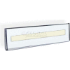 Global Approved 122018 Wall Mount Nameplate Sign Holder W/ Adhesive Tape, 8.5" x 2.5"