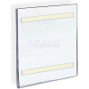 Global Approved 122024 Vert. Wall Mount Acrylic Sign Holder W/ Adhesive Tape-5.5"x8.5"