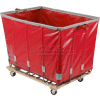 Dandux Vinyl Basket Bulk Truck 400720G12R-3S 12 Bushel - Red
