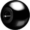J.W. Winco DIN319-PL Phenolic Ball Knobs Tapped 40mm Diameter mm Length M12x1.75