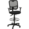 OFM Core Collection Comfort Series Ergonomic Task Chair with Drafting Kit, in Black (130-AA3-DK-A05)