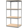Global Industrial™ Record Storage Rack Without Boxes 42"W x 30"D x 84"H - Gray
