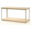 Record Storage Rack Without Boxes 72"W x 30"D x 36"H - Tan
