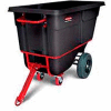 Rubbermaid® 1316-41 1 Cubic Yard Towable Plastic Tilt Truck