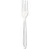 SOLO® HSWF-0007 Impress Forks, Polystyrene, White, 1000/Carton