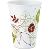 Dixie Hot Paper Cups, 12 Oz., 1,000/Carton, White/Nature Design
