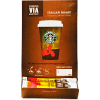 Starbucks® Italian Roast Via Ready Brew Coffee, Regular, Arabica Beans, 0.12 oz., 50/Box
