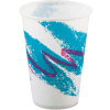 SOLO® Jazz Waxed Paper Cold Cups, 10 Oz., Jazz Design