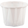 Dart® SCC075, Heavy Duty Pleated Souffle Cups, White, 5,000/Case