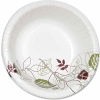 Dixie® SX20PATH, Pathways Paper Bowls, 20 oz, Green/Burg/Wht, 500/Carton