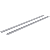 Wide Span Rack 96"W x 36"D x 96"H With 3 Shelves Wire Deck 800 Lb Capacity Per Level - Gray