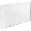 Global Approved 162709 Horizontal Wall Mount Acrylic Sign Holder, 17" x 11", Acrylic