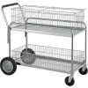 Global Industrial™ Standard Mail and Office File Cart 200 Lb. Capacity