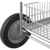 Axle Mounted Wheels on Mail and Office File Cart