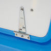 Hinged Plastic Panels on Hopper Bin Trucks, Laundry Carts, Security Bin Truck, Security Bulk Cart