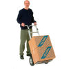 Aluminum Hand Truck with Double Handle and Semi-Pneumatic Wheels