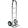 Global Industrial™ Aluminum Hand Truck - Pin Handle - Semi-Pneumatic Wheels