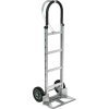 Global Industrial™ Aluminum Hand Truck - Loop Handle - Mold-On Rubber Wheels