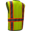 GSS Safety 1701, Class 2 Heavy Duty Safety Vest, Lime, XL