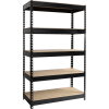 Hirsh Industries® Riveted Steel Boltless Shelving Unit, 36"W x 16"D x 60"H,5-Shelf, 3800lbs Cap
