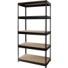 Hirsh Industries® Riveted Steel Boltless Shelving Unit, 36"W x 18"D x 72"H,5-Shelf, 3800lbs Cap